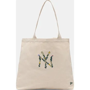 Kabelka Bavlněná kabelka New Era béžová barva, 60667101 01X, vel. ONE SIZE