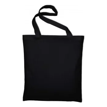 Nákupní taška Bavlněná nákupní taška na malování černá