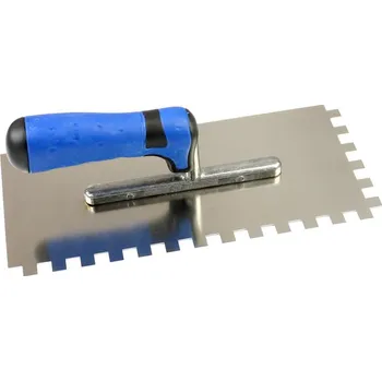 Zednické hladítko Hladítko nerezové zubaté E10 270 x 130 x 0,7 mm standard