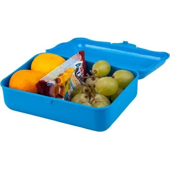 Svačinový box Box na svačinu Lunch modrý