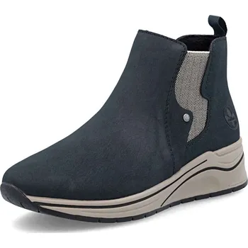 Dámské kozačky Dámská kotníková obuv RIEKER N9561-14 modrá W5 43