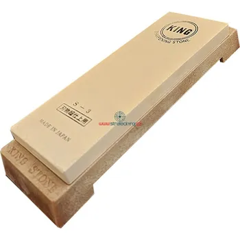 King vodní brusný kámen Deluxe S?3 JIS #6000 se základnou