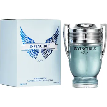 Unisex parfém INVINCIBLE AQUA 100 ml Pánský Parfém Eau de Parfum Svěží Vůně pro Muže Dlouhotrvající Elegantní Osobní Parfemace Dárek pro Muže
