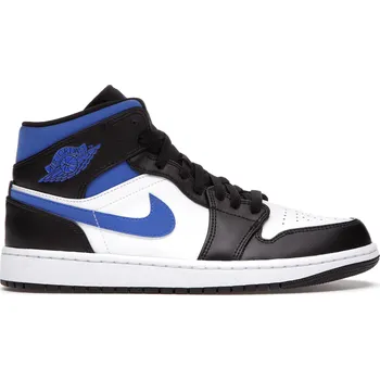 Pánská obuv Jordan 1 Mid White Black Racer Blue Velikost: 40.5 554724-140
