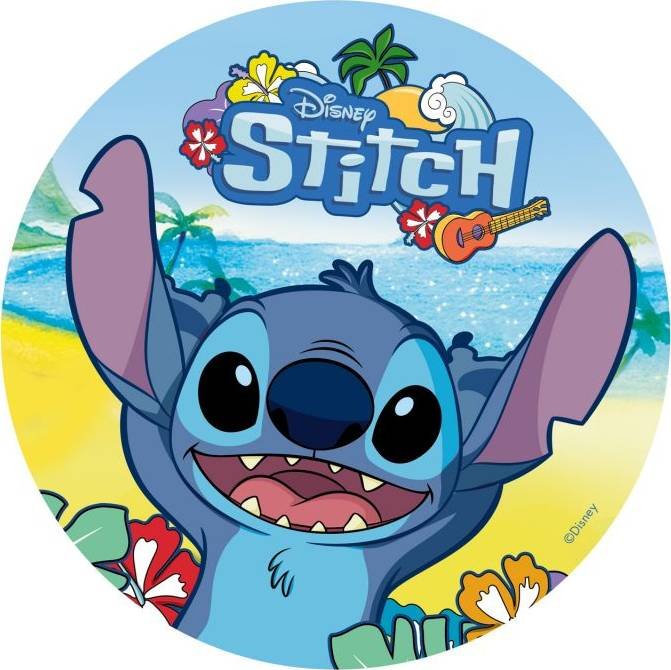 Fondánový list na dort Stitch 20 cm Dekora