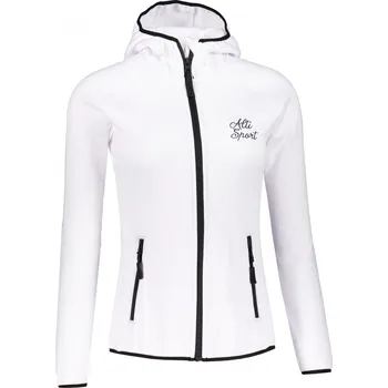 Dámská mikina Dámská funkční sportovní mikina ALTISPORT ALW056418 BÍLÁ M