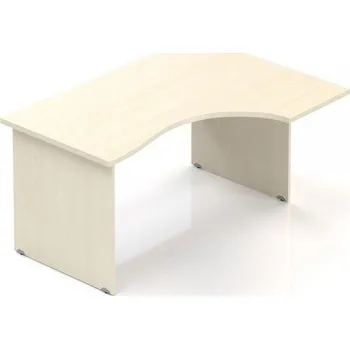 Psací stůl Ergonomický stůl Visio 140 x 100 cm, pravý - javor