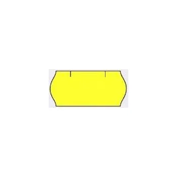 Samolepící etiketa Contact 26x12 mm barevné - žlutá