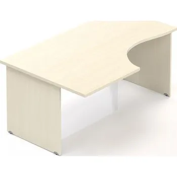 Psací stůl Ergonomický stůl Visio 160 x 100 cm, levý - javor