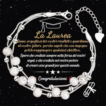 Náramek Dámský náramek CheersLife Dámský dárek k promoci Dámský kreativní dárek IT1