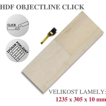 vinylová podlaha Vinylová podlaha DP 5705 Dub Oslo Varianta: Objectline Click (plovoucí)