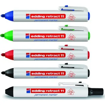 Popisovač Edding Retract 11 - černá
