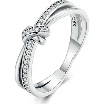 Prsten GRACE Silver Jewellery Stříbrný prsten se zirkony Caterina, stříbro 925/1000 P-SCR896-52/27 Stříbrná 52