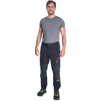 Kalhoty pracovní do pasu L-SURE DAWSON černé vel. L