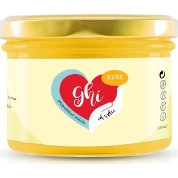Přepuštěné máslo Ghí od srdce Ghí přepuštěné máslo "Kuře" 235ml 235ml