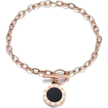 Náramek Victoria Filippi Stainless Steel Ocelový náramek Gualtiero - chirurgická ocel NRB18005/12 Zlatá 18 cm