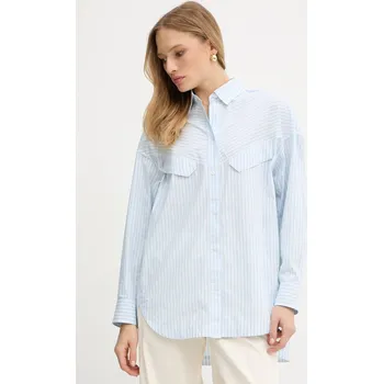 Pánská košile Bavlněná košile BOSS Orange C_Bostaffa_1 50543554 modrá 50X, vel. 42