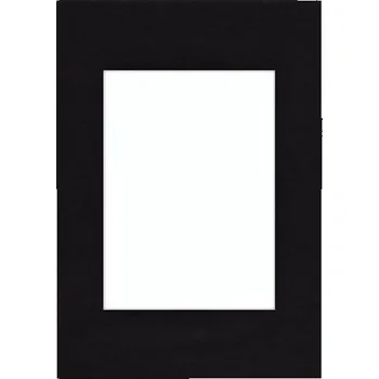 Rám na obraz Pasparta, barva černá - vnitřní 10x15 cm / vnější 18x24 cm