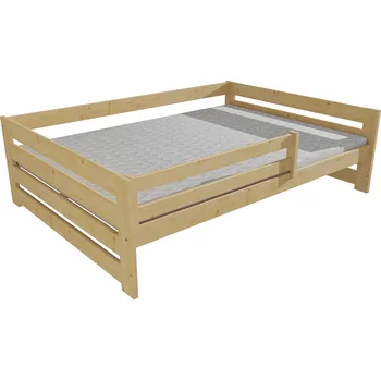 Dětská postel Max-i Dětská postel MOCHUMA + MATRACE, 140 x 180 cm, bezbarvý lak