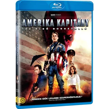 Blu-ray film Captain America: První Avenger - Blu-ray (maďarský obal)