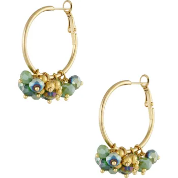 Náušnice Náušnice SUNNY Green Gold