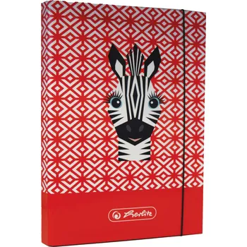 desky na sešit Box na sešity A4, zebra