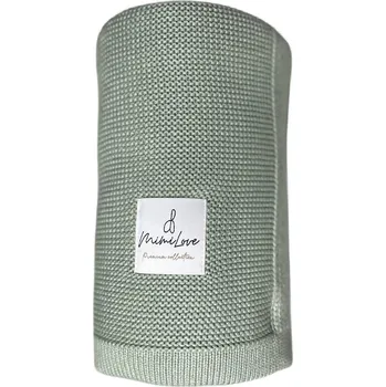 Dětská deka Mimilove Bambusová dečka Pastel Mint