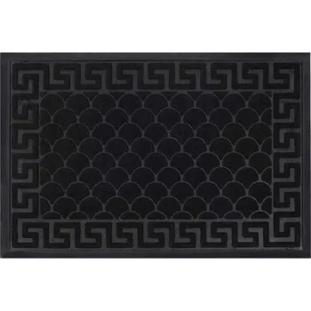 Rohožka Gumová rohožka - předložka TIVOLI GREEK černá 50x80 cm, 60x90 cm MultiDecor Rozměr: 60x90 cm