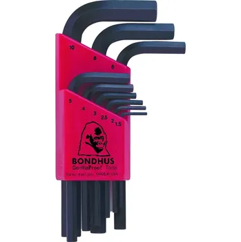 Klíč AHProfi Imbusové klíče sada 9 ks, HLX9 S, metrické, Bondhus