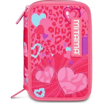 Penál Penál plný "Triplo", srdce, MITAMA 64868