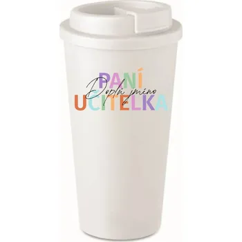 Termohrnek Veký personalizovaný termohrnek - Jméno učitelky