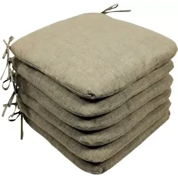 Podsedák Sedák set 6 kusů - šedý melír - SLEVA 3% s kodem radost25