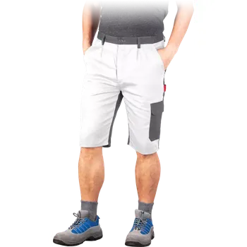 Pánské kraťasy Reis BOMULL WS pánské kraťasy White/Grey S-3XL