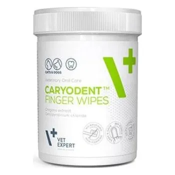 Péče o psí chrup VetExpert Caryodent Finger Wipes 50ks