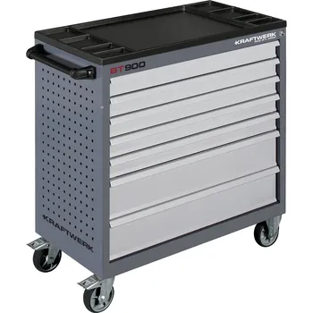 KRAFTWERK Basic Line Dílenský vozík BT900 7 zásuvek Basic Line
