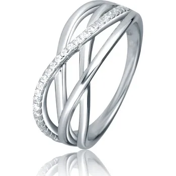 Šperk Prsten JVD 925/1000 stříbrný SVLR1160XH2BI