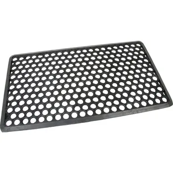 Rohožka Gumová vstupní rohož Hexagon - 70 x 40 x 1,2 cm, 70806902