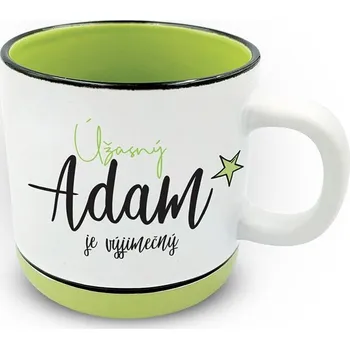 Nekupto Hrnek s potiskem 400 ml pastel - Adam
