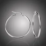 Victoria Filippi Stainless Steel Ocelové náušnice Noema - kruhy, chirurgická ocel, průměr 6 cm E18110-1/1 Stříbrná 6 cm