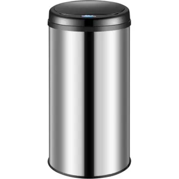 Odpadkový koš Bezdotykový Jumbo koš 30l stříbrná USB kabel zdarma