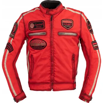 Moto bunda Pánská textilní bunda W-TEC Patriot Red (Velikost: 4XL, Barva: červená)