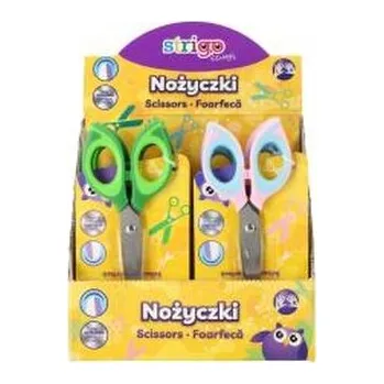 Set školních potřeb Nożyczki szkolne mix (12szt) STRIGO
