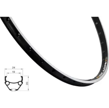 Ráfek na kolo Remerx 24" ráfek REMERX DRAGON 507x19, černý počet děr 32