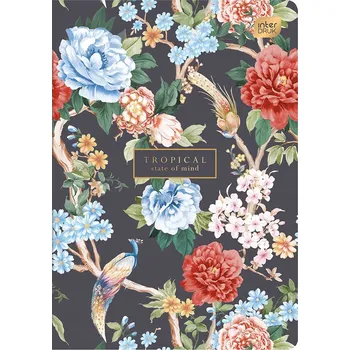 Sešit Sešit A5 s mřížkou Interdruk, 80 listů