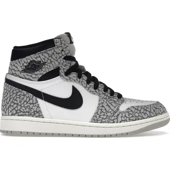 Pánská obuv Air Jordan 1 Retro High OG White Cement Velikost: 48.5 DZ5485-052