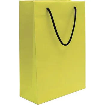 Dárková taška Taška papírová PICCOLO - žlutá