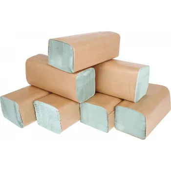 Papírový ručník Papírové ručníky ZZ EKONOM zelené, 1ks