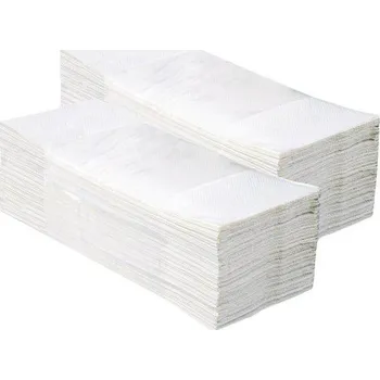 Papírový ručník Papírové ručníky ZZ 1vrstvé bílé