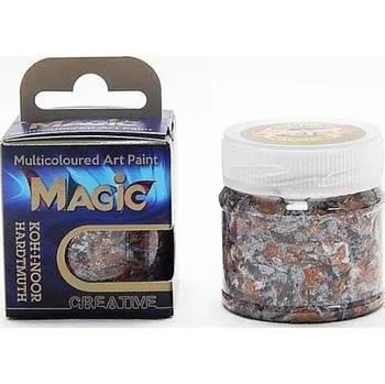 Vodová barva Vícebarevná barva Magic 50ml metalická duha