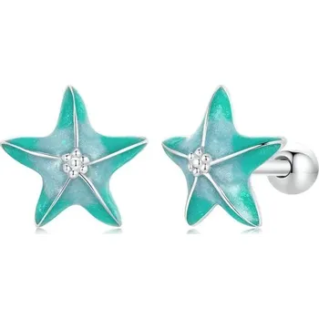 Náušnice GRACE Silver Jewellery Stříbrné náušnice Mořská Hvězdice - stříbro 925/1000 E-SCE1747/234 Stříbrná